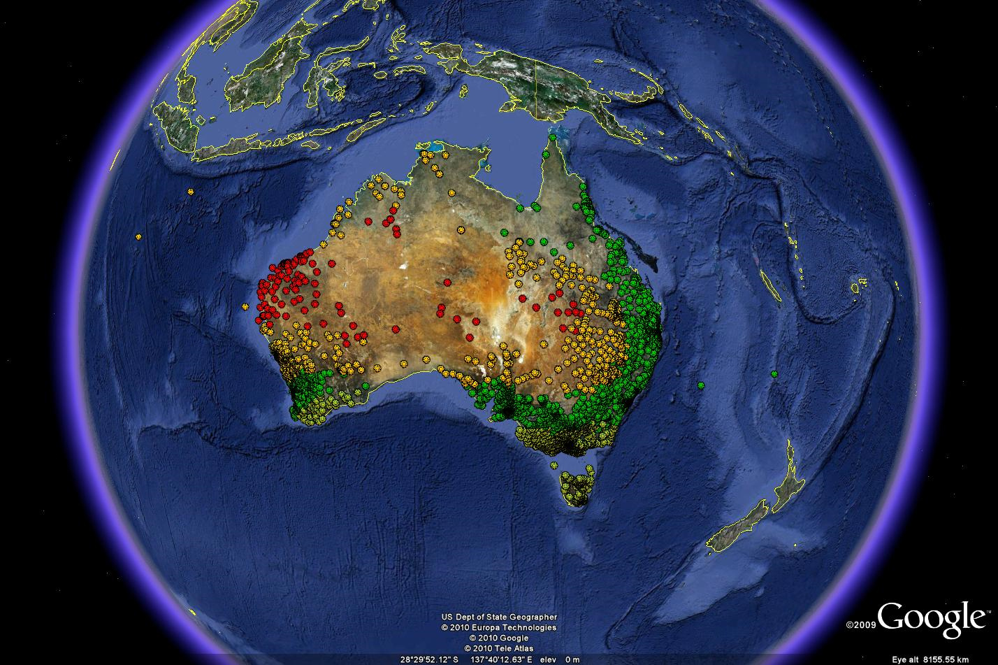 PV REC Zone Map Australia